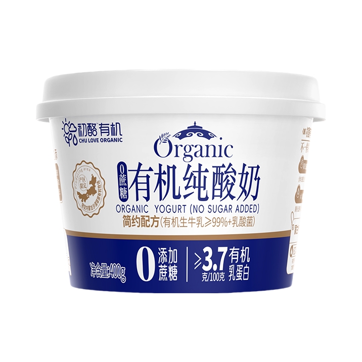 推荐商品：初酪有机 0蔗糖有机纯酸奶 盒装