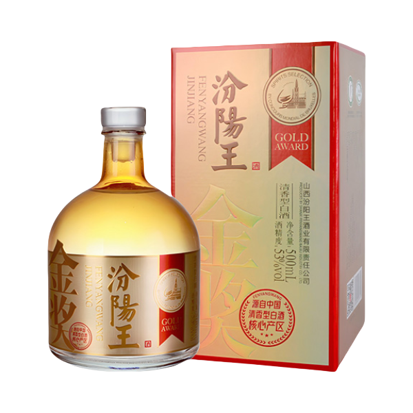 推荐商品：汾阳王 金奖 升级版 白酒 500ml 53度 盒装