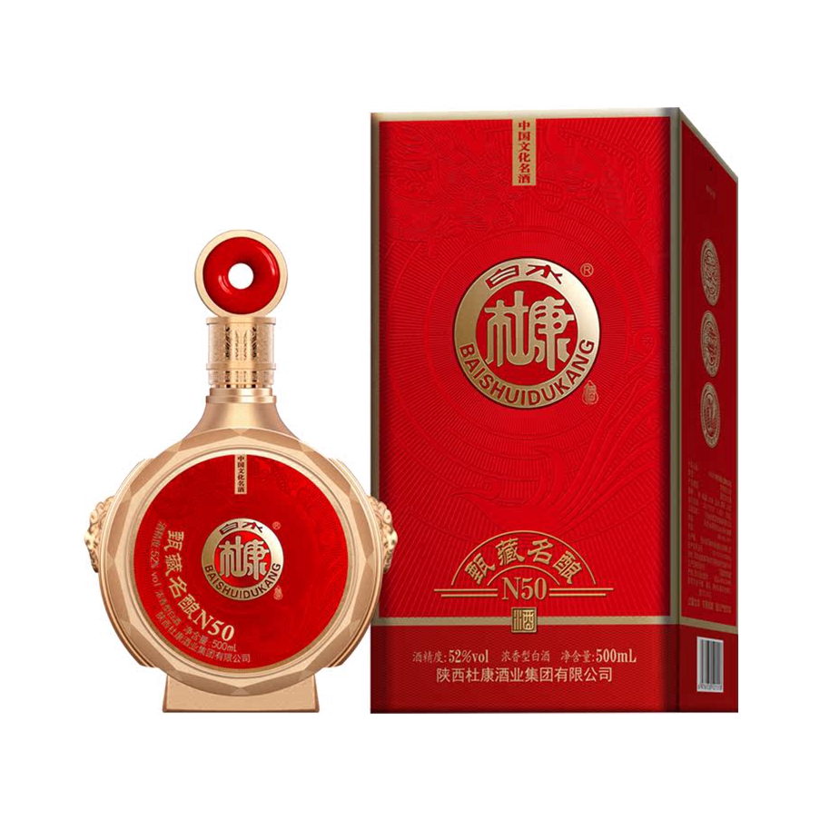 推荐商品：白水杜康 甄藏名酿 N50 白酒 52度