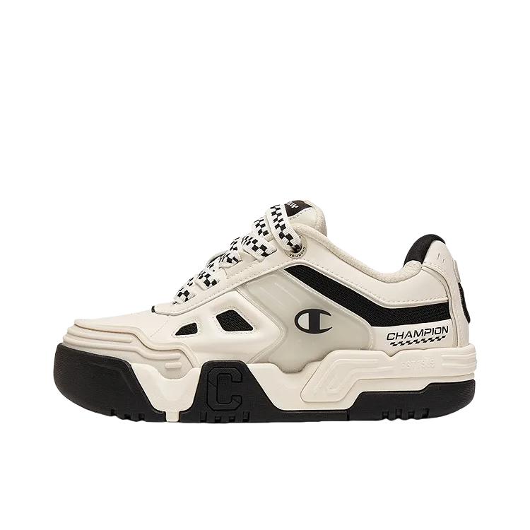 推荐商品：Champion/冠军 Jelly Skate 运动休闲鞋 厚底增高青年 男款/黑色/白色