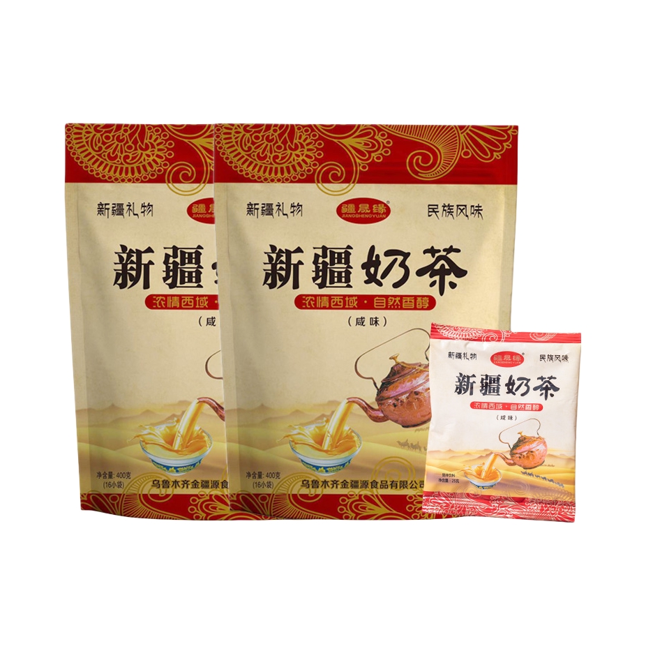 推荐商品：疆晟缘 新疆奶茶 咸味 400g 袋装