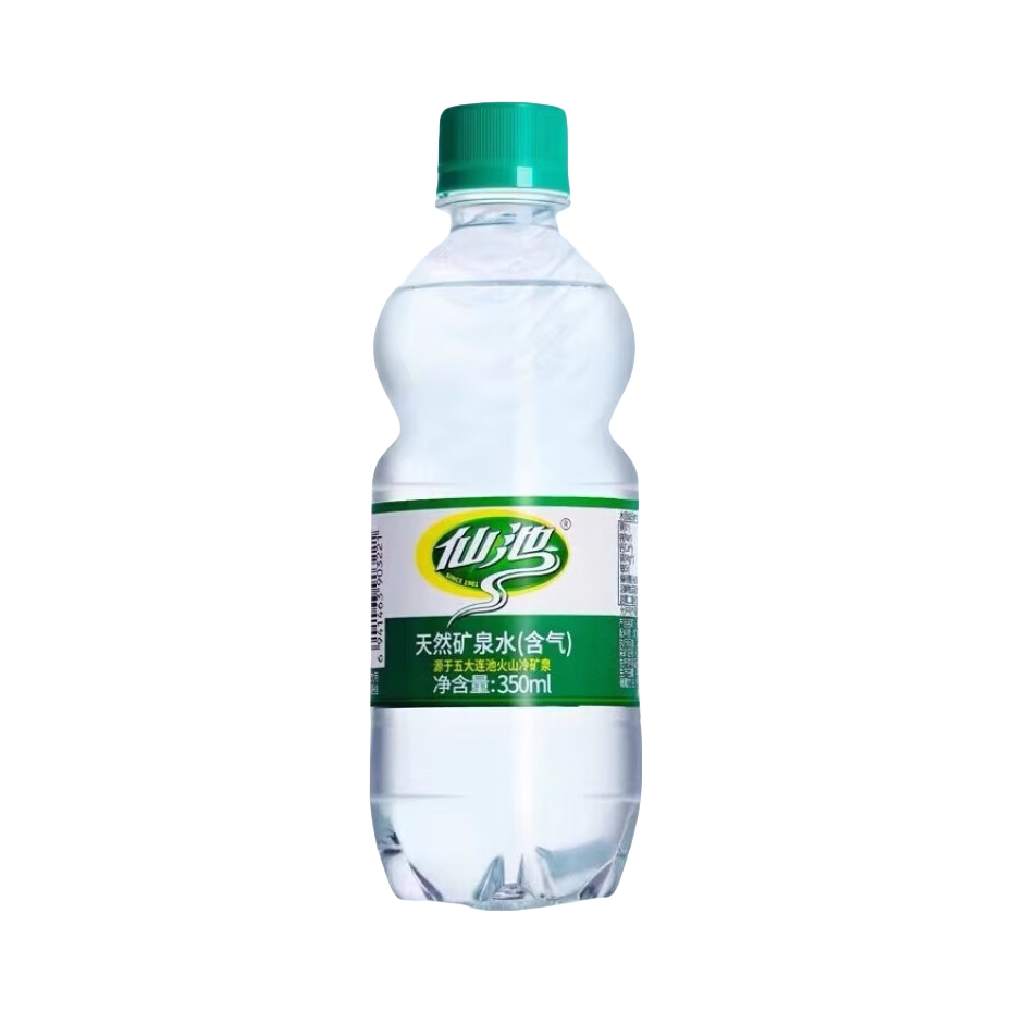 推荐商品：仙池 天然含气矿泉水 瓶装