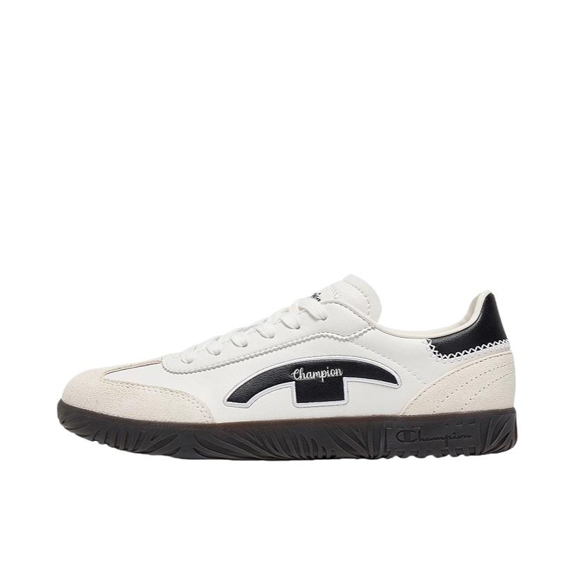 推荐商品：Champion/冠军 Champ T-trainer V2 T头鞋 德训鞋 板鞋 复古运动经典 女款/白色