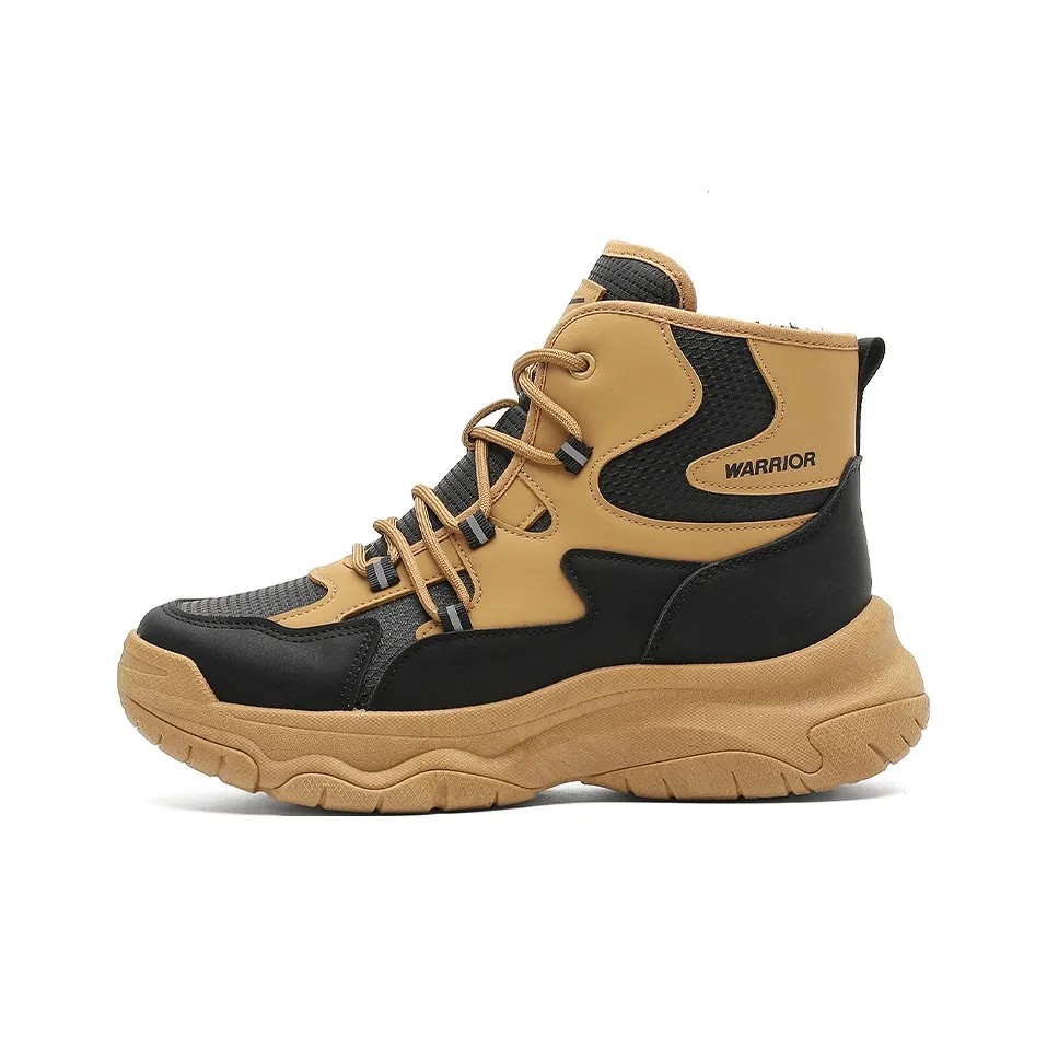 推荐商品：回力 雪地靴 高帮百搭时尚加厚 WBN3135 驼色