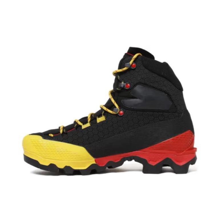 推荐商品：La Sportiva Aequilibrium 雪地 攀冰 中低海拔 登山 户外鞋 DK21331A 黑色/黄色