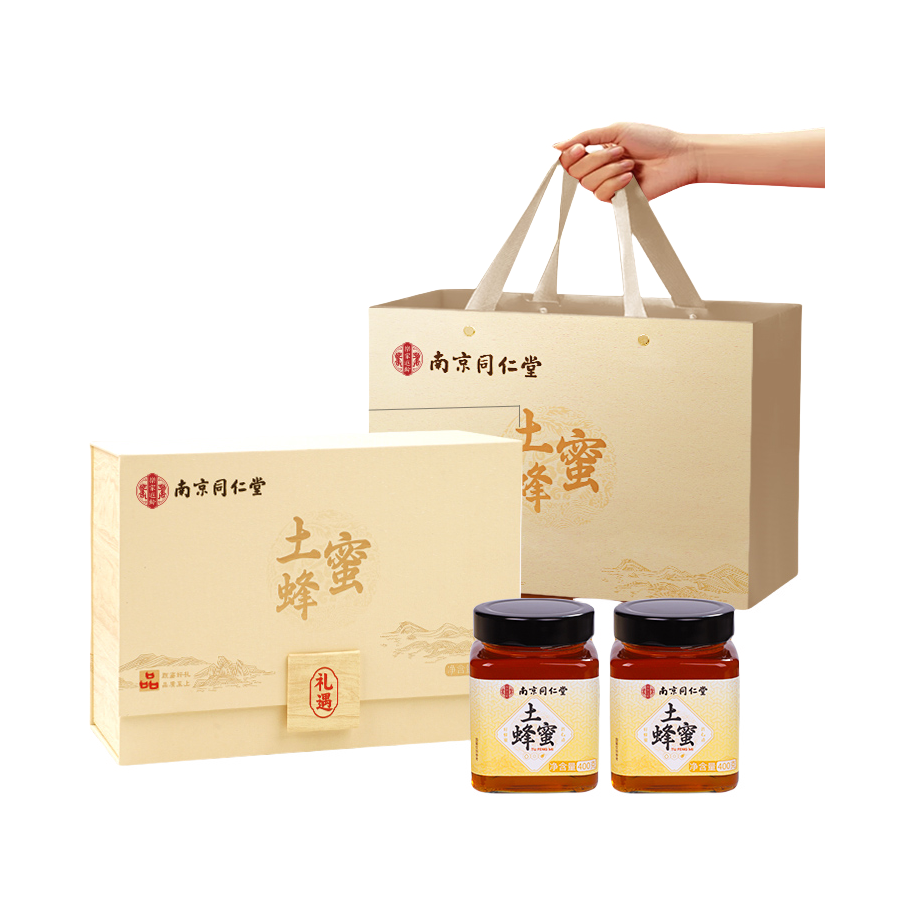 推荐商品：南京同仁堂 乐家遐龄 土蜂蜜 礼盒装