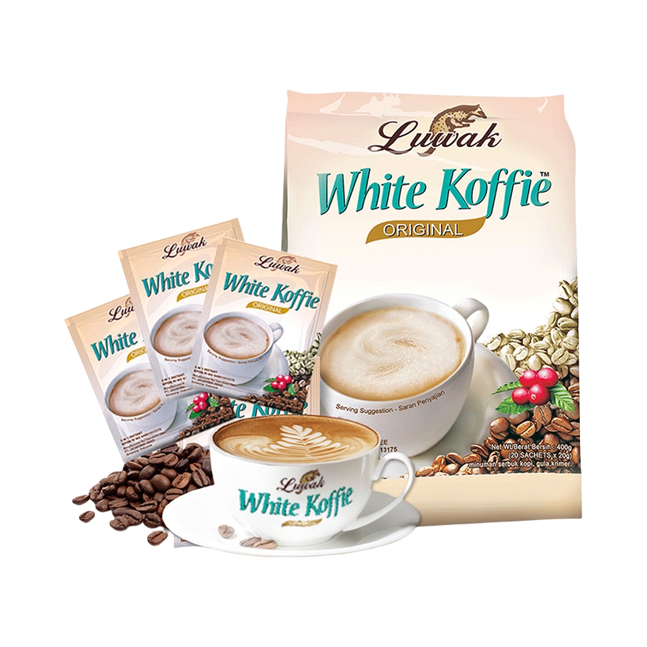 推荐商品：Luwak 猫屎风味白咖啡粉 袋装