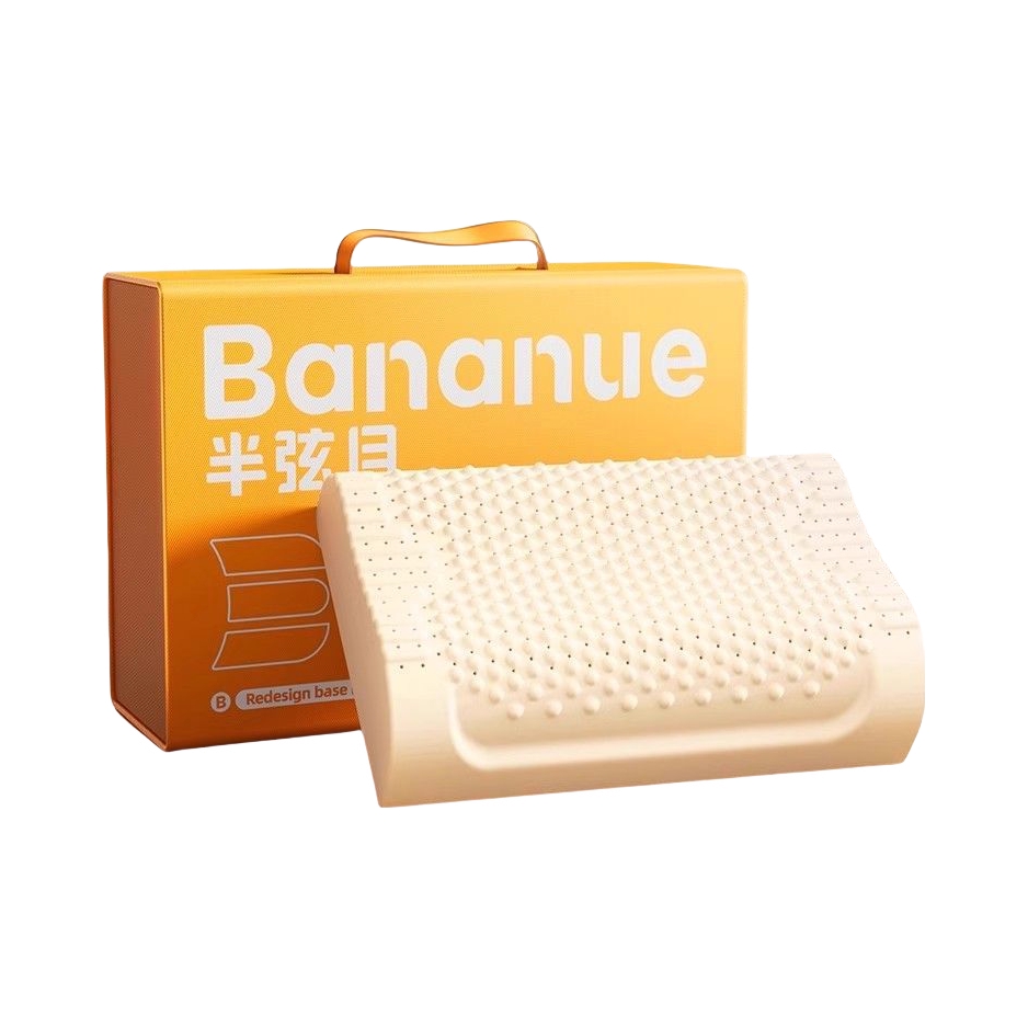 推荐商品：半弦月 防螨5.0Pro版 抗菌款 天然乳胶枕 40x60cm