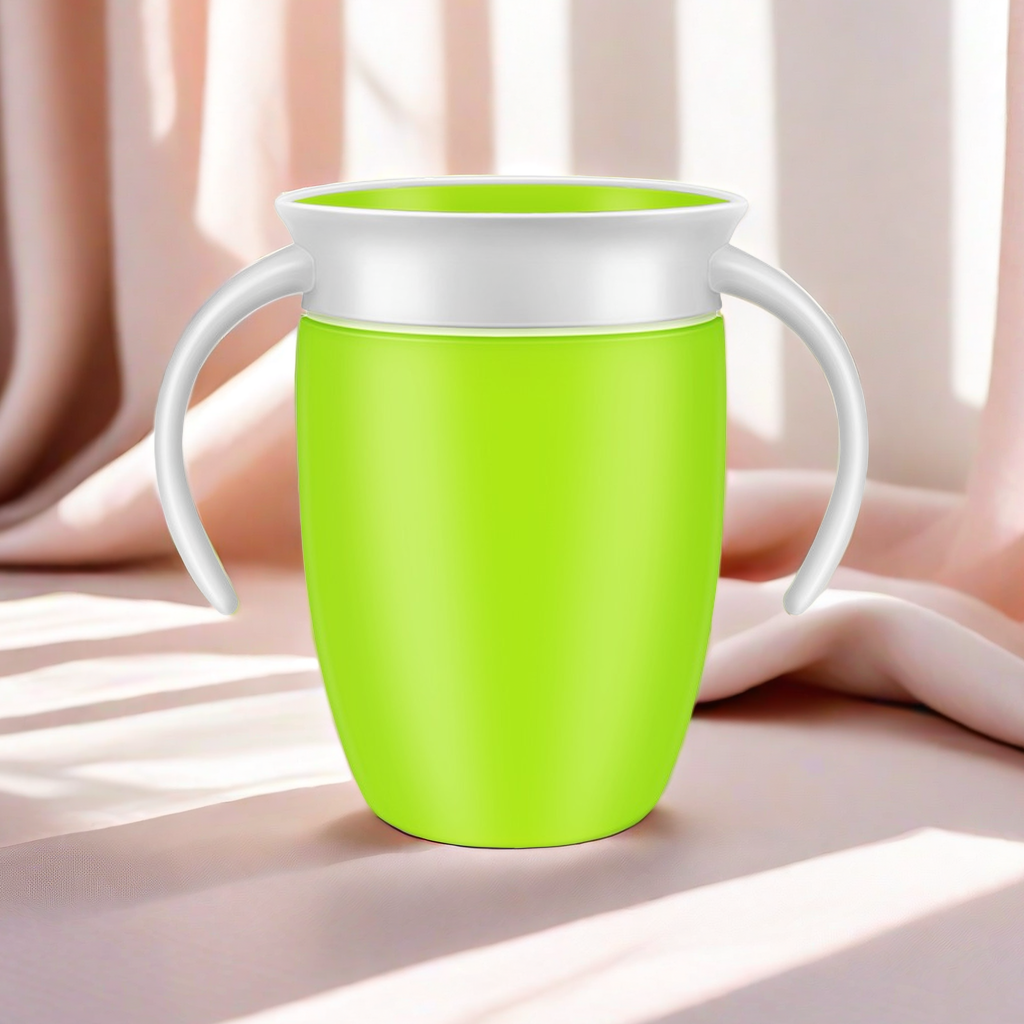 推荐商品：满趣健/MUNCHKIN 婴幼儿360双把手度训练杯