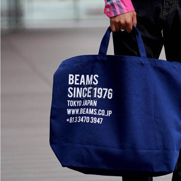 Beams 大容量帆布托特包 30866861