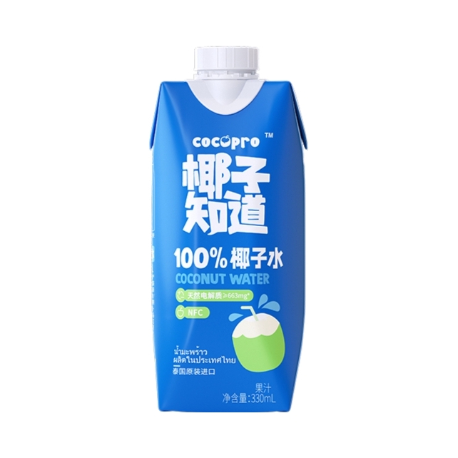 推荐商品：椰子知道 NFC椰子水 瓶装 补充电解质椰鲜香原装