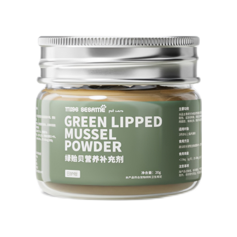 推荐商品：西思米 日护版咪狗狗非冻干果粉绿贻贝粉补钙保护关节