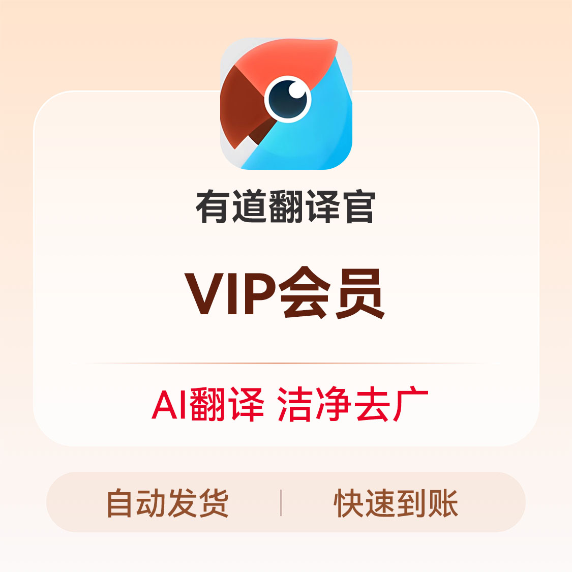 推荐商品：有道翻译官会员