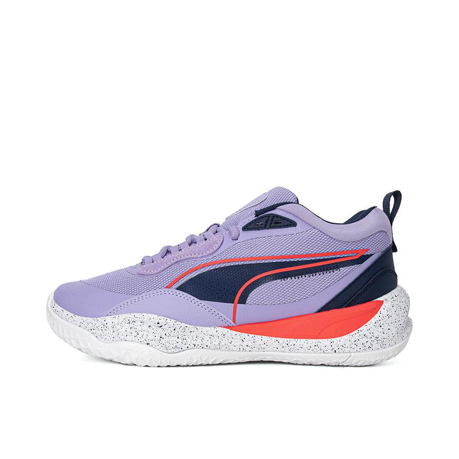推荐商品：Puma/彪马 Playmaker Pro 减震回弹 防滑耐磨 舒适轻便 篮球鞋 鲜紫色