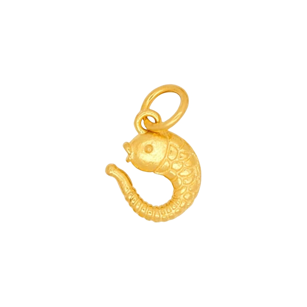 推荐商品：沃尔金 古法锦鲤福字足金串饰