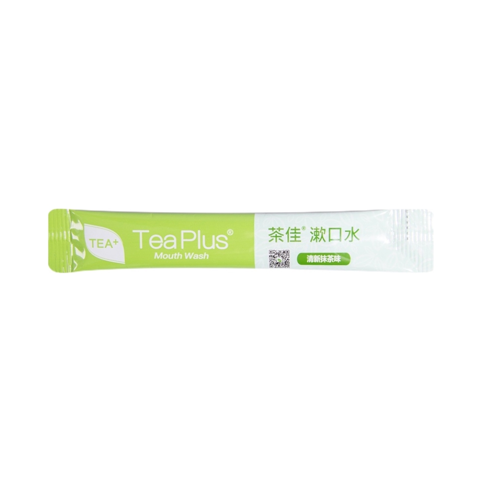 推荐商品：Tea Plus/茶佳 绿茶含氟一次性便捷漱口水 异味