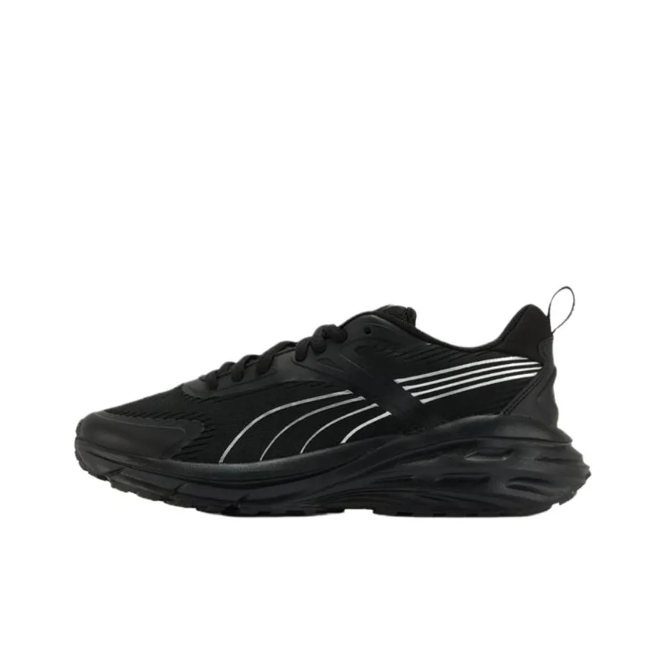 推荐商品：Puma/彪马 Hypnotic 运动休闲鞋 减震轻便防滑耐磨舒适百搭网面织物慢跑抓地 黑色/银色