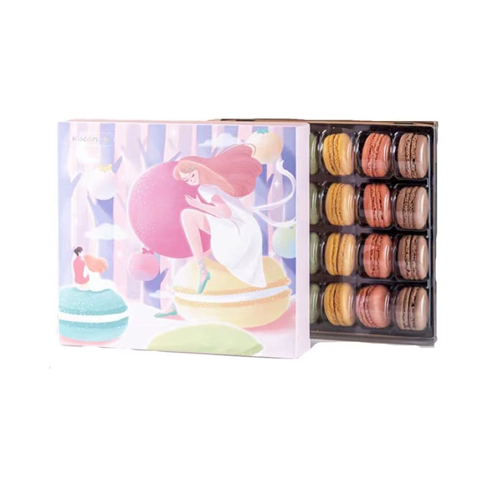 推荐商品：恋忆莲 马卡龙甜点 盒装 装饰 140g