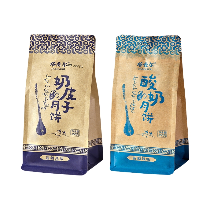 推荐商品：塔麦尔 奶皮子月饼 350g/袋 多口味组合