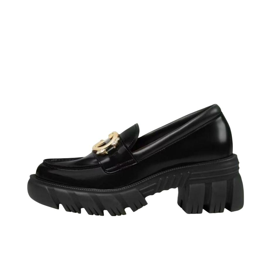 推荐商品：Gucci/古驰 时尚 舒适 皮鞋 700271 DKSD0 1000 黑色
