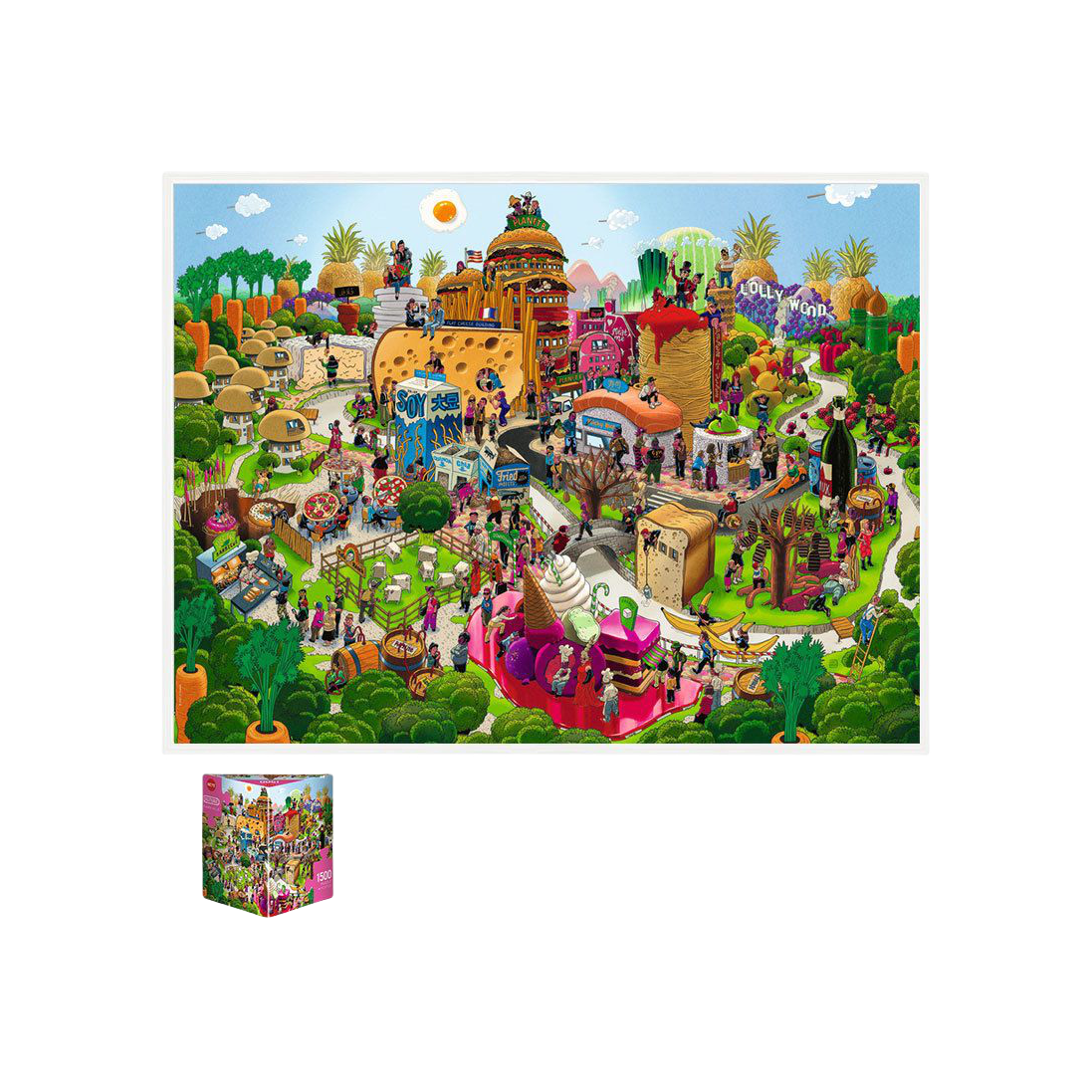 推荐商品：HEYE 糖果山 拼图