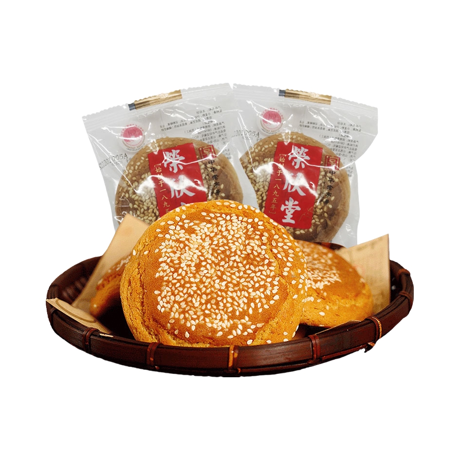 推荐商品：荣欣堂 太谷饼 袋装 原味