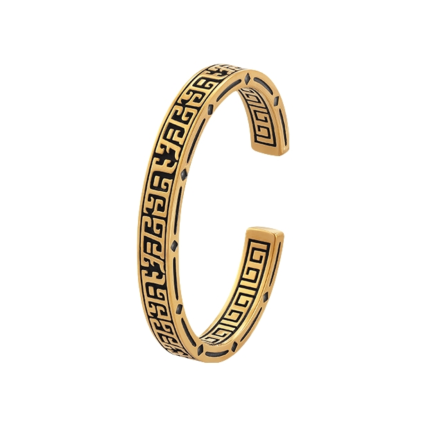 推荐商品：kikipanda 黑金足金手镯