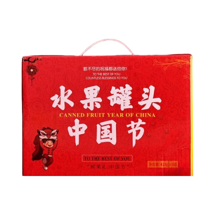 推荐商品：桃顺意 水果罐头中国节 黄桃罐头 礼盒