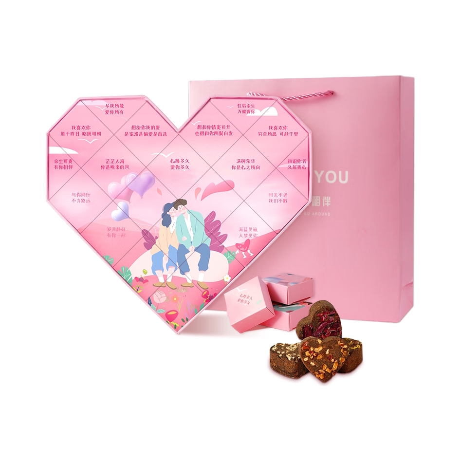 推荐商品：MINGYUAN/茗愿 红糖姜茶 爱心礼盒