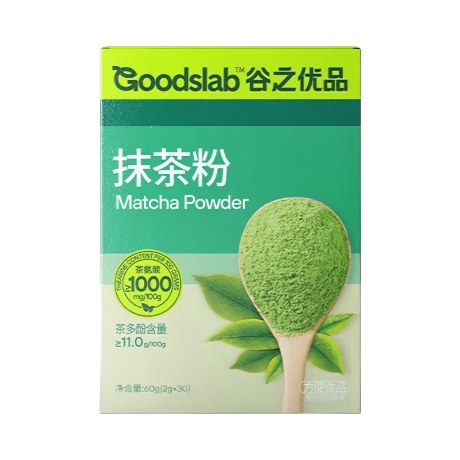 推荐商品：谷之优品 抹茶粉 盒装拿铁