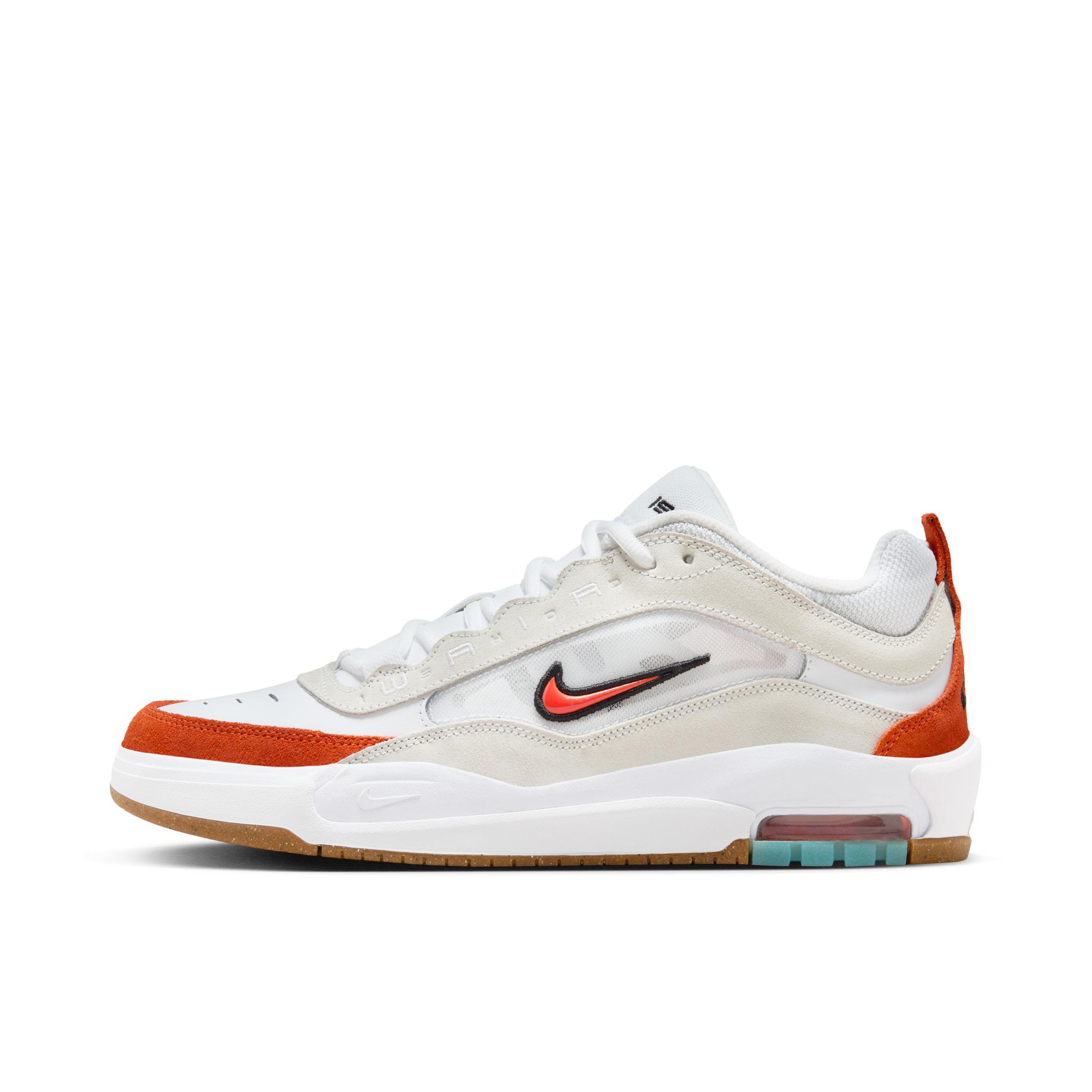 推荐商品：Nike Air Max Ishod 滑板鞋 板鞋 防滑耐磨平衡透气缓震绒面革网眼 白色