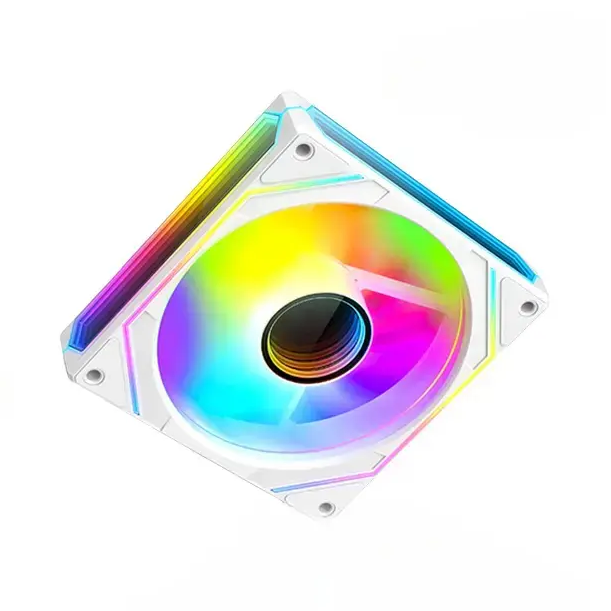 推荐商品：爵柏 棱镜4 Max 机箱风扇 四面无限镜光效 自带PWM串联接口