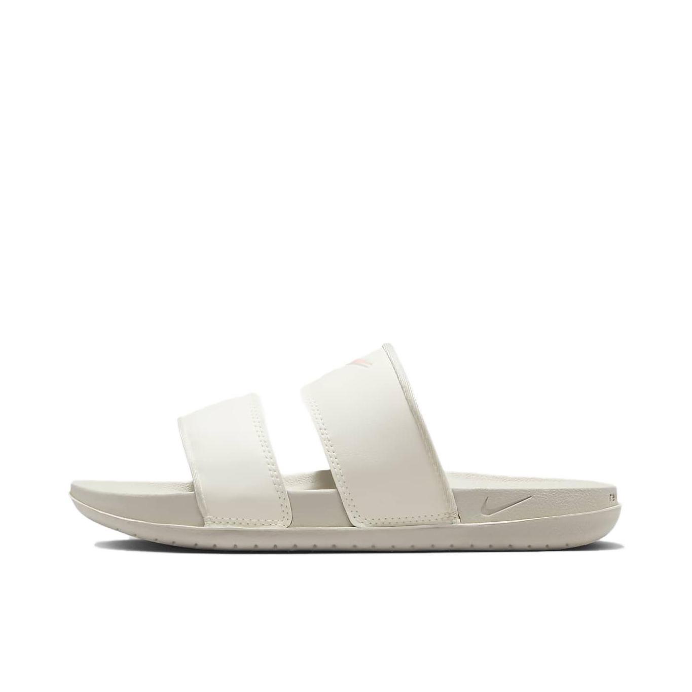 推荐商品：Nike Offcourt Duo Slide 防滑耐磨 舒适轻便 外穿运动 一字 拖鞋 女款/帆白