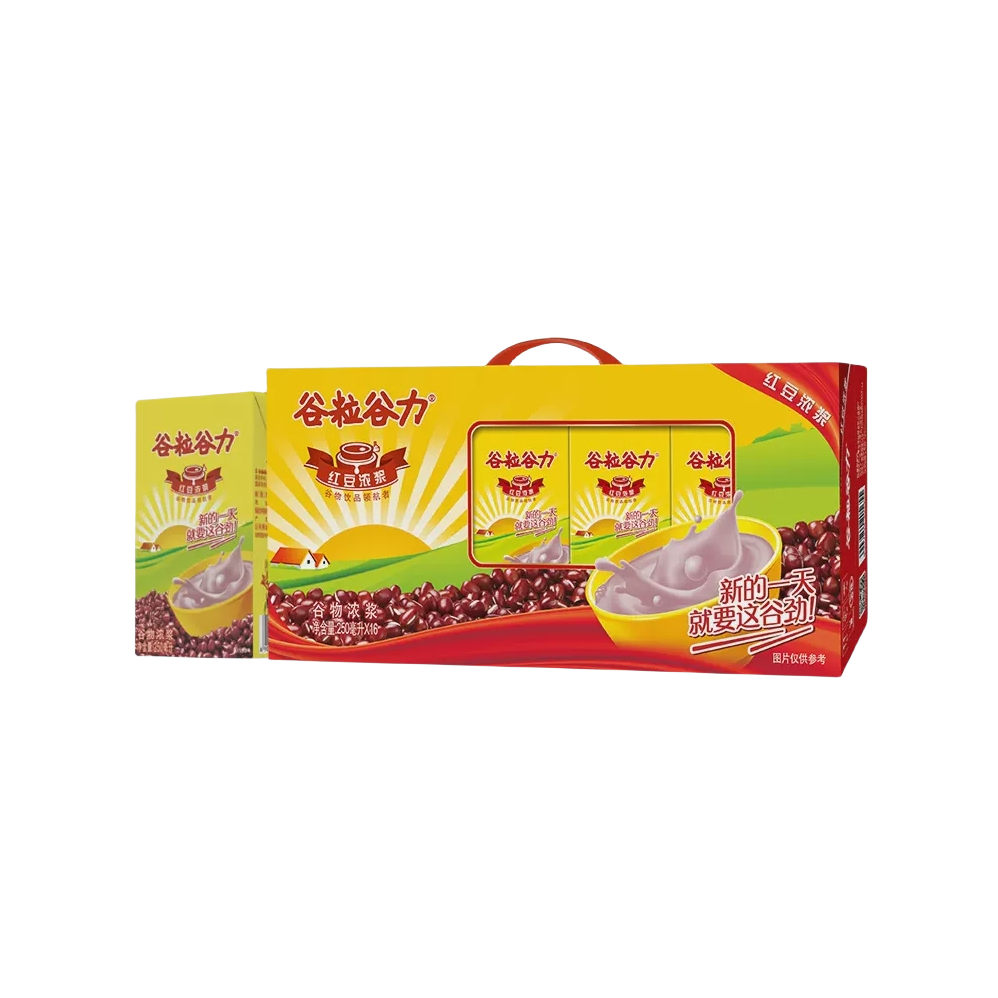 推荐商品：谷粒谷力 谷物浓浆 250ml 盒装 红豆浓浆