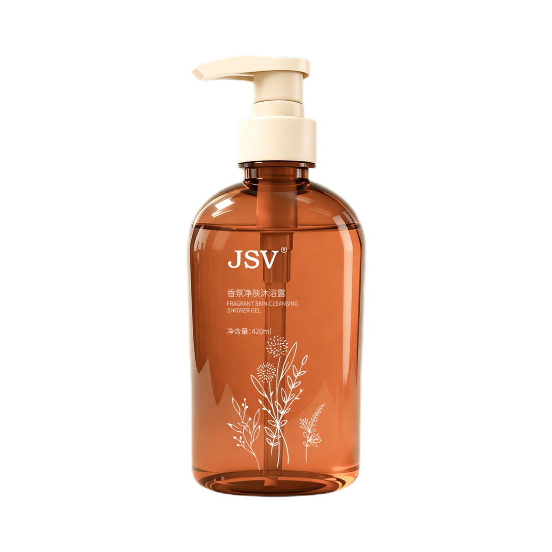 推荐商品：JSV 香氛净肤沐浴露 清爽洁净