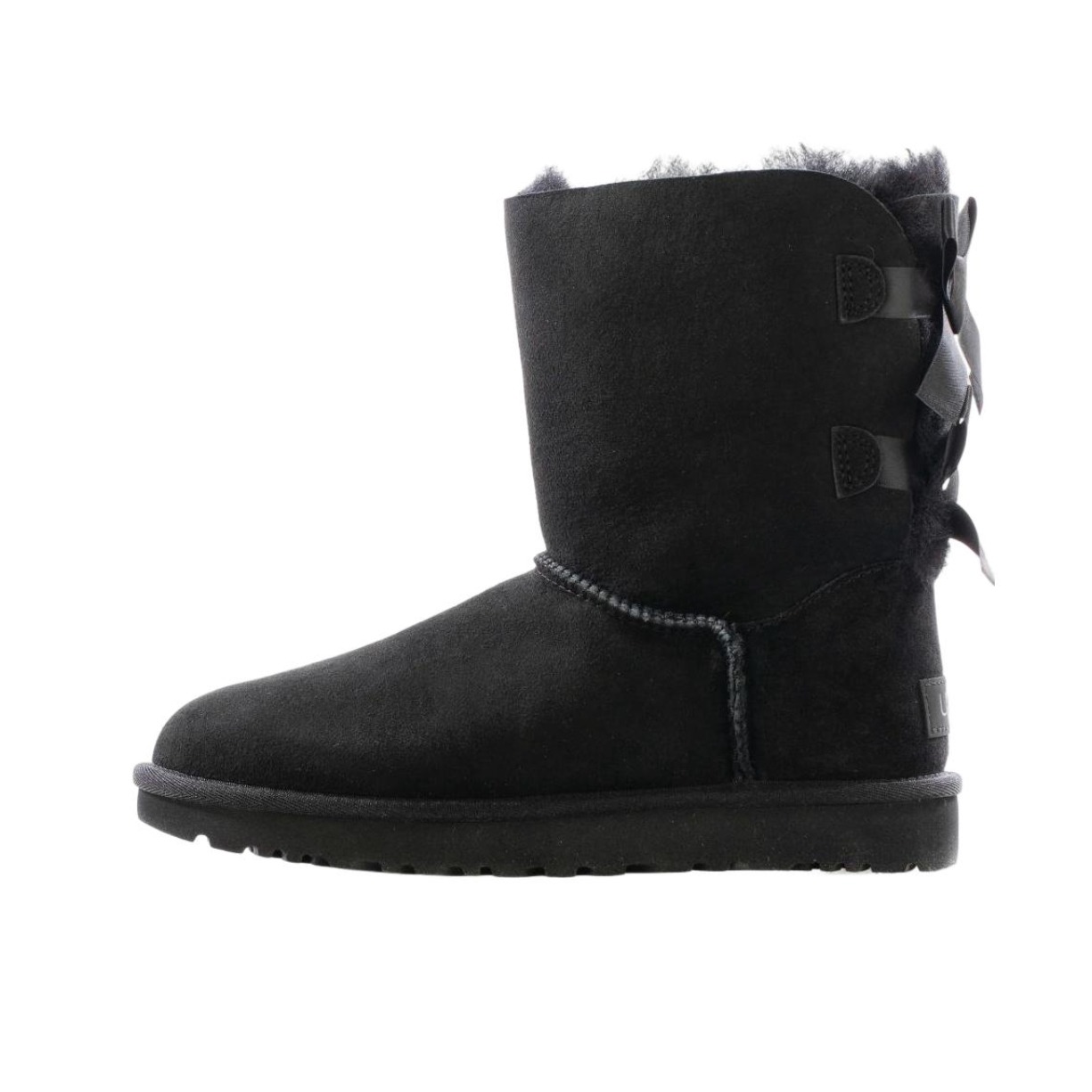推荐商品：UGG  Classic Bow Short  经典 蝴蝶结款 舒适 防滑耐磨 时尚  雪地靴 短靴 经典黑色