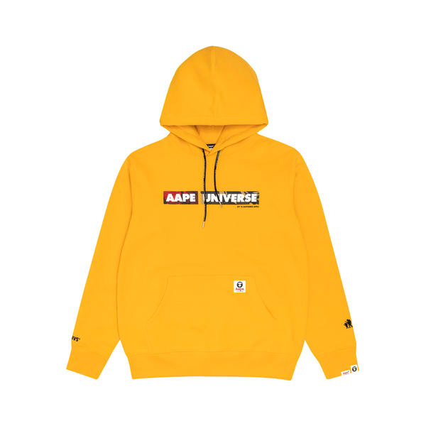 Aape 迷彩字母印花加绒连帽卫衣 3655