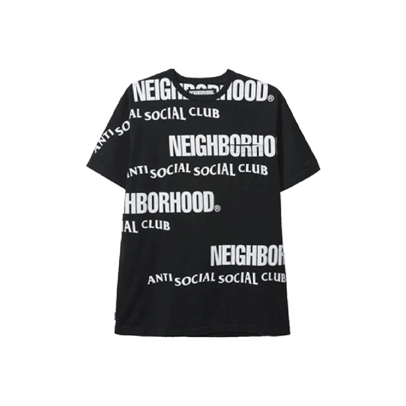 ASSC NEIGHBORHOOD 联名休闲短袖T恤 男女同款 ASST392