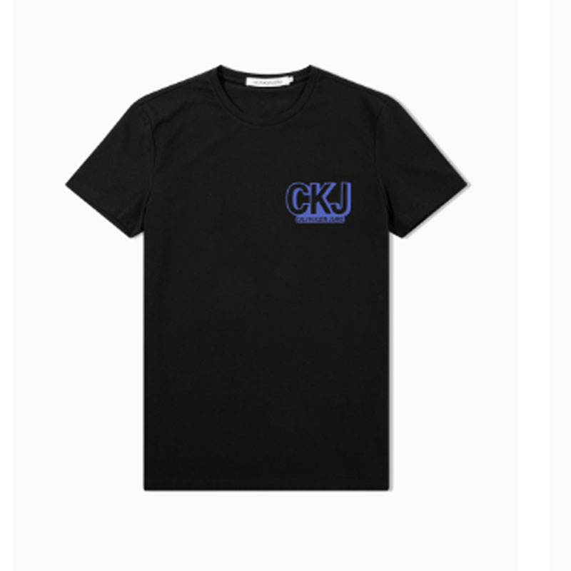 Calvin Klein 纯棉圆领印花短袖T恤 J312219