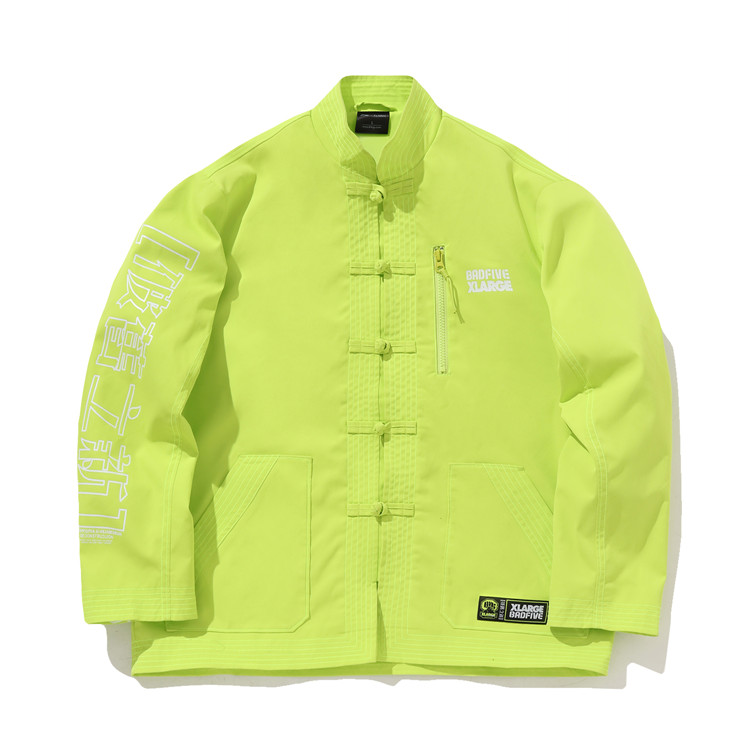 Li Ning BAD FIVE x XLARGE破旧立新唐装立领夹克 男女同款 AFDP491