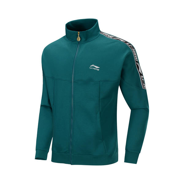 Li Ning 立领宽松针织运动服 男女同款 AFDP595