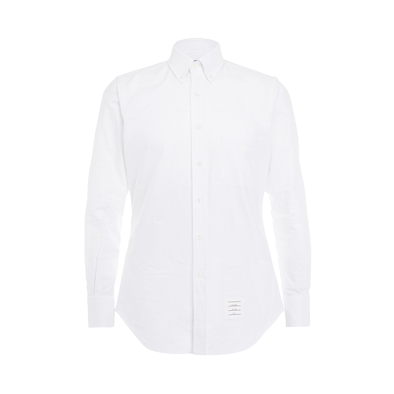 Thom Browne 绣花贴布潮流棉质长袖衬衫 MWL203A05276