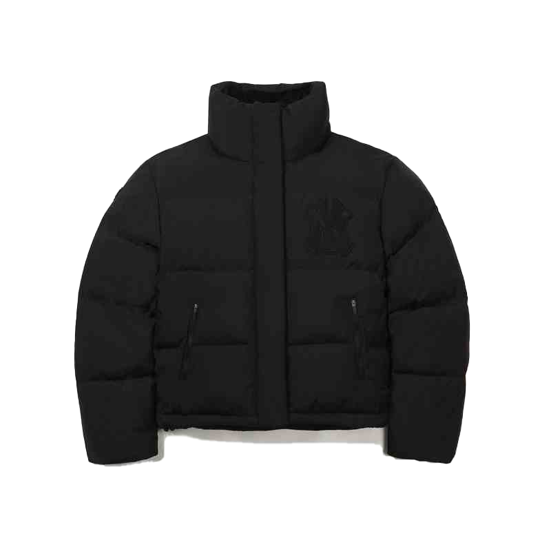 MLB 短款刺绣LOGO胸前大标立领羽绒服 男女同款 31DJW1061