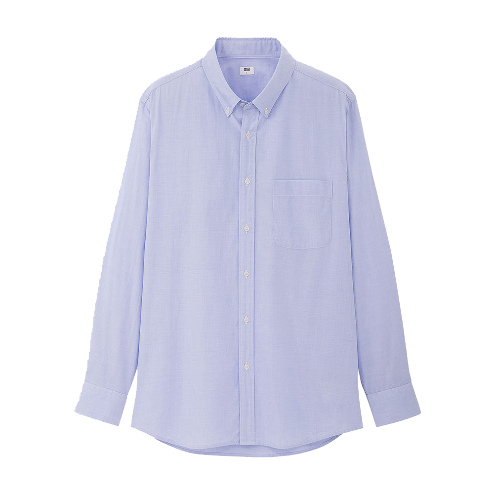 UNIQLO/优衣库 优质长绒棉衬衫长袖 男女同款 425056