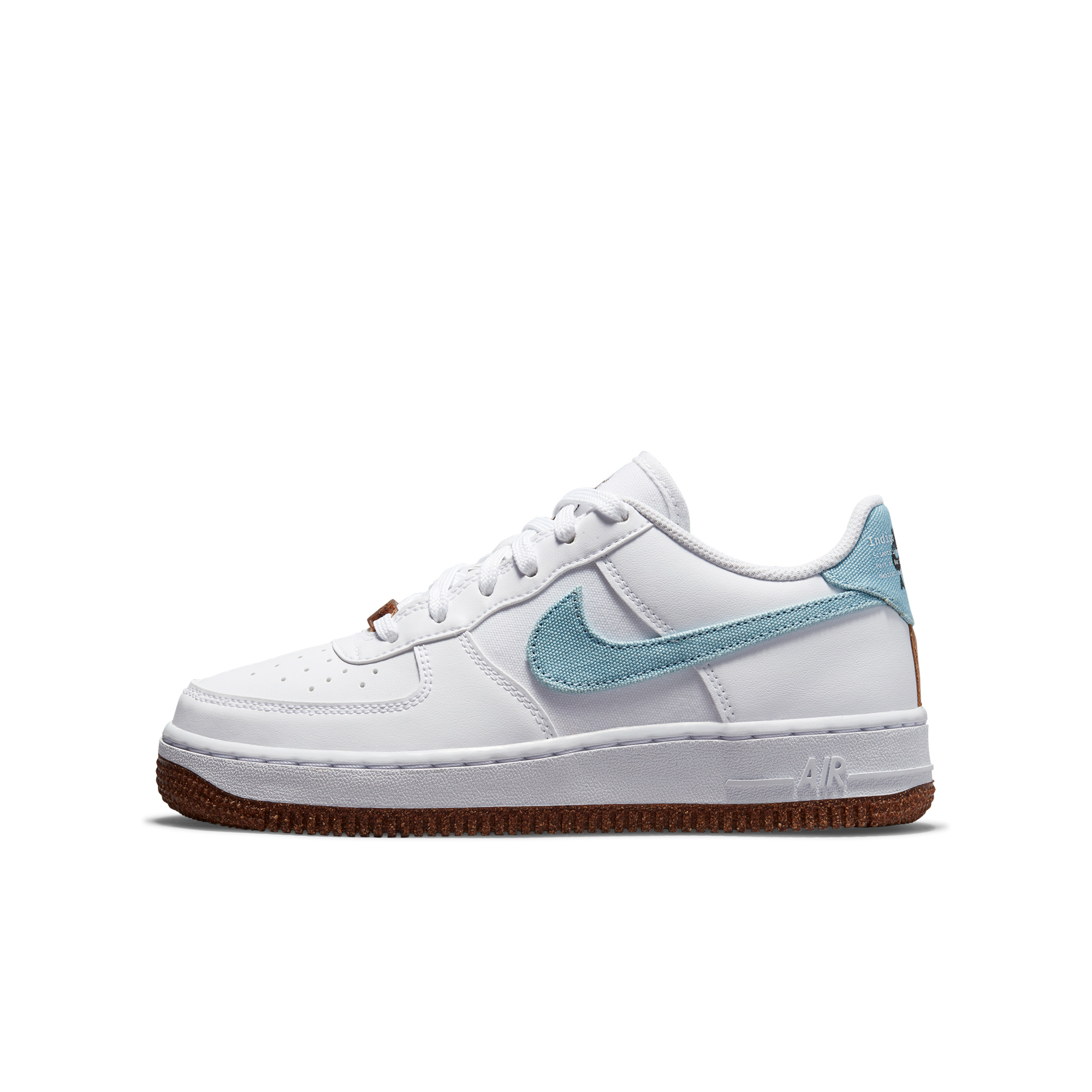 推荐商品：Nike Air Force 1 空军一号 板鞋 轻便舒适百搭耐磨防滑复古 低帮/GS/黑曜石/白色