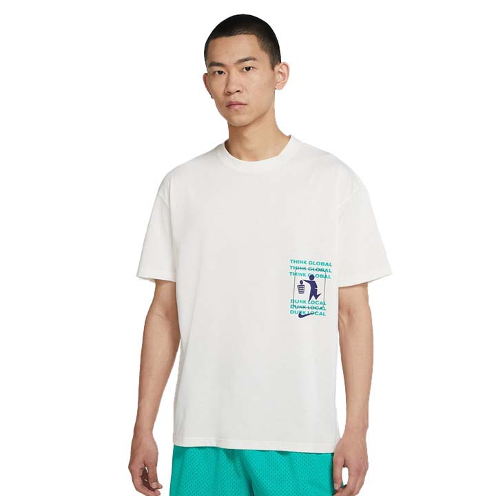 Nike 运动印花圆领短袖T恤 DJ1577