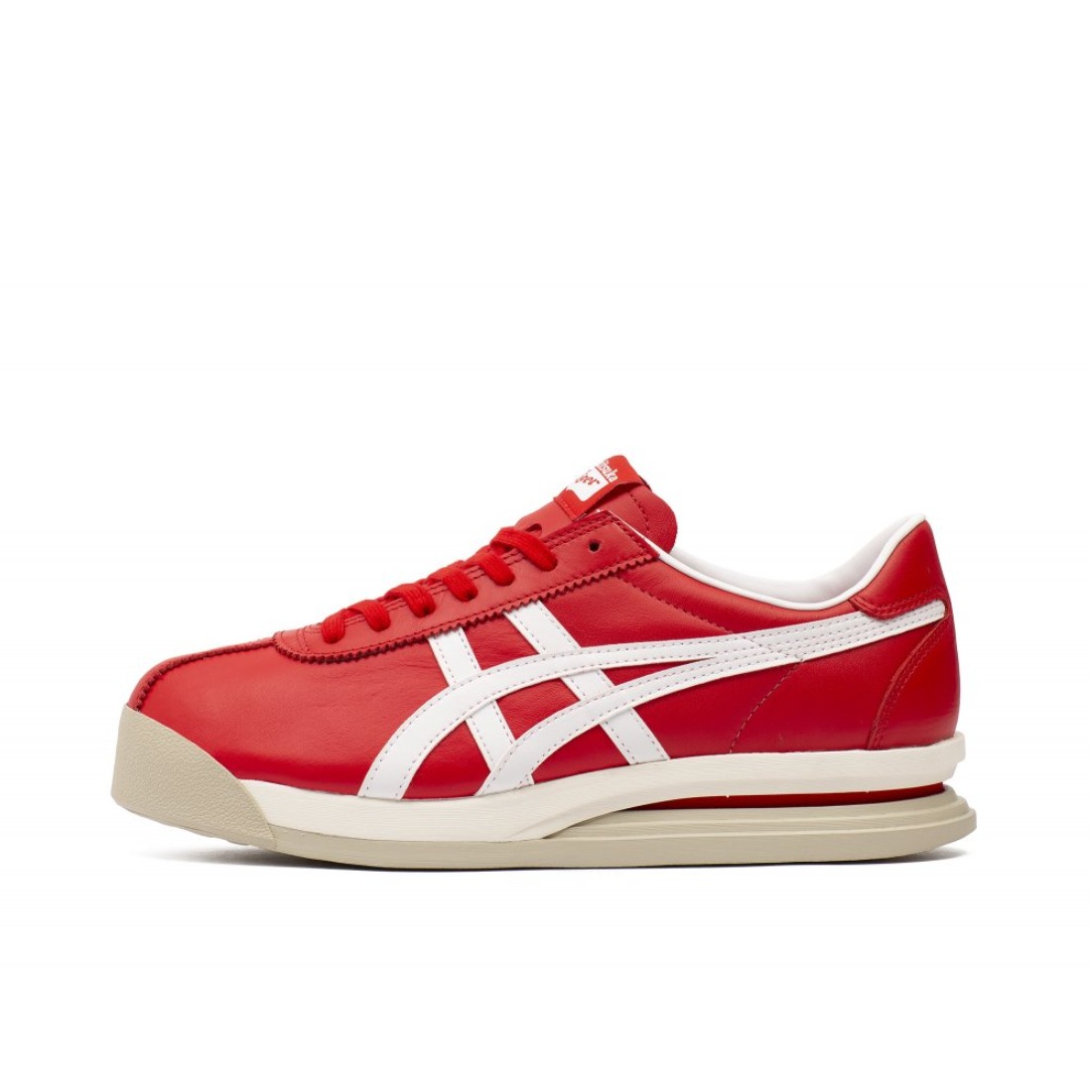 推荐商品：Onitsuka Tiger Corsair EX 防滑耐磨 减震轻便 舒适百搭 经典复古 运动 休闲鞋 红色/白色