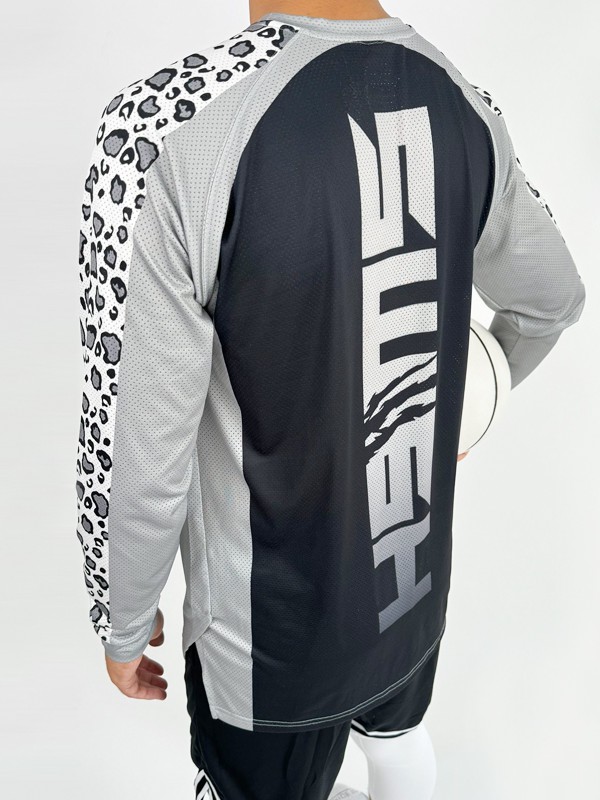 推荐商品：swishonline“豹道”系列速干投篮服网眼长袖T恤 男女同款 黑