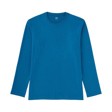 白菜价！UNIQLO优衣库柔软圆领T恤146183