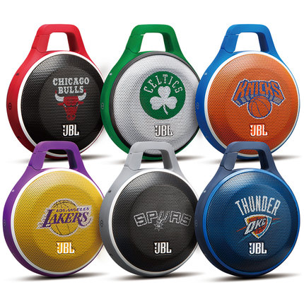 NBA珍藏版！JBL CLIP无线蓝牙音箱